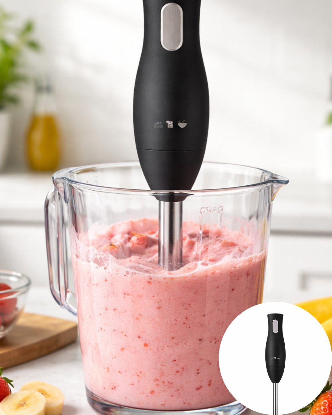Mutfak El Blenderı Paslanmaz Çelik Uçlu Ergonomik Tasarım - Bayi Depom Mutfak El Blenderı Paslanmaz Çelik Uçlu Ergonomik Tasarım - Bayi Depom