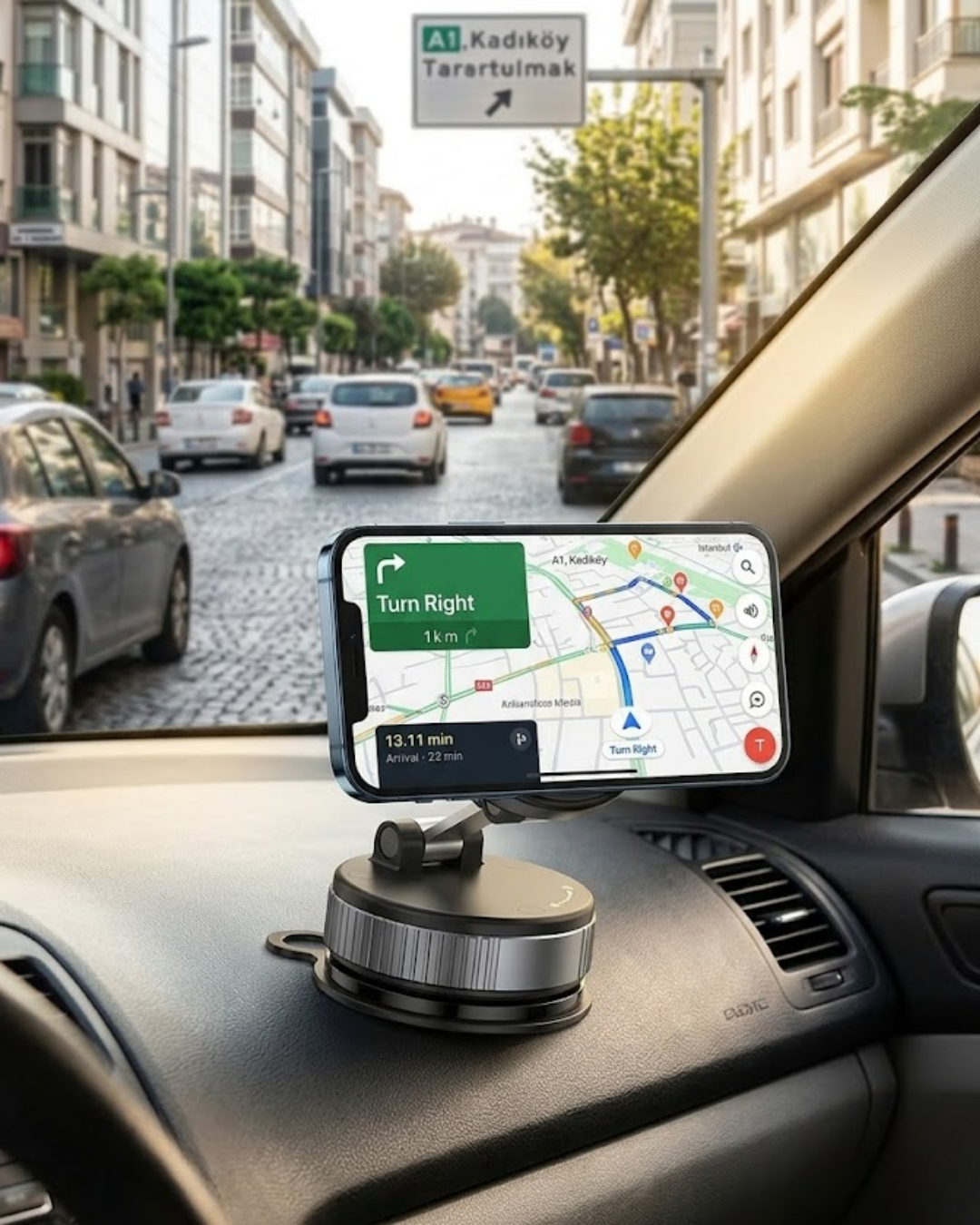 Katlanabilir Manyetik Telefon Tutucu Araç Konsol Telefon Standı - Bayi Depom Katlanabilir Manyetik Telefon Tutucu Araç Konsol Telefon Standı - Bayi Depom