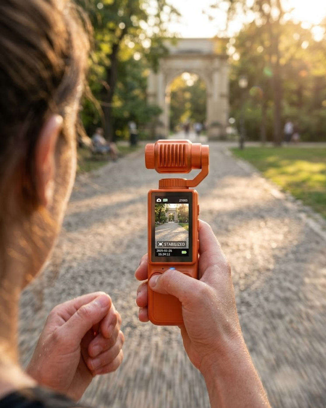 4K Ultra HD Gimbal Kamera Sabitleyici ve 180 Derece Hareketli Lensli Vlog Kamera - Bayi Depom 4K Ultra HD Gimbal Kamera Sabitleyici ve 180 Derece Hareketli Lensli Vlog Kamera - Bayi Depom