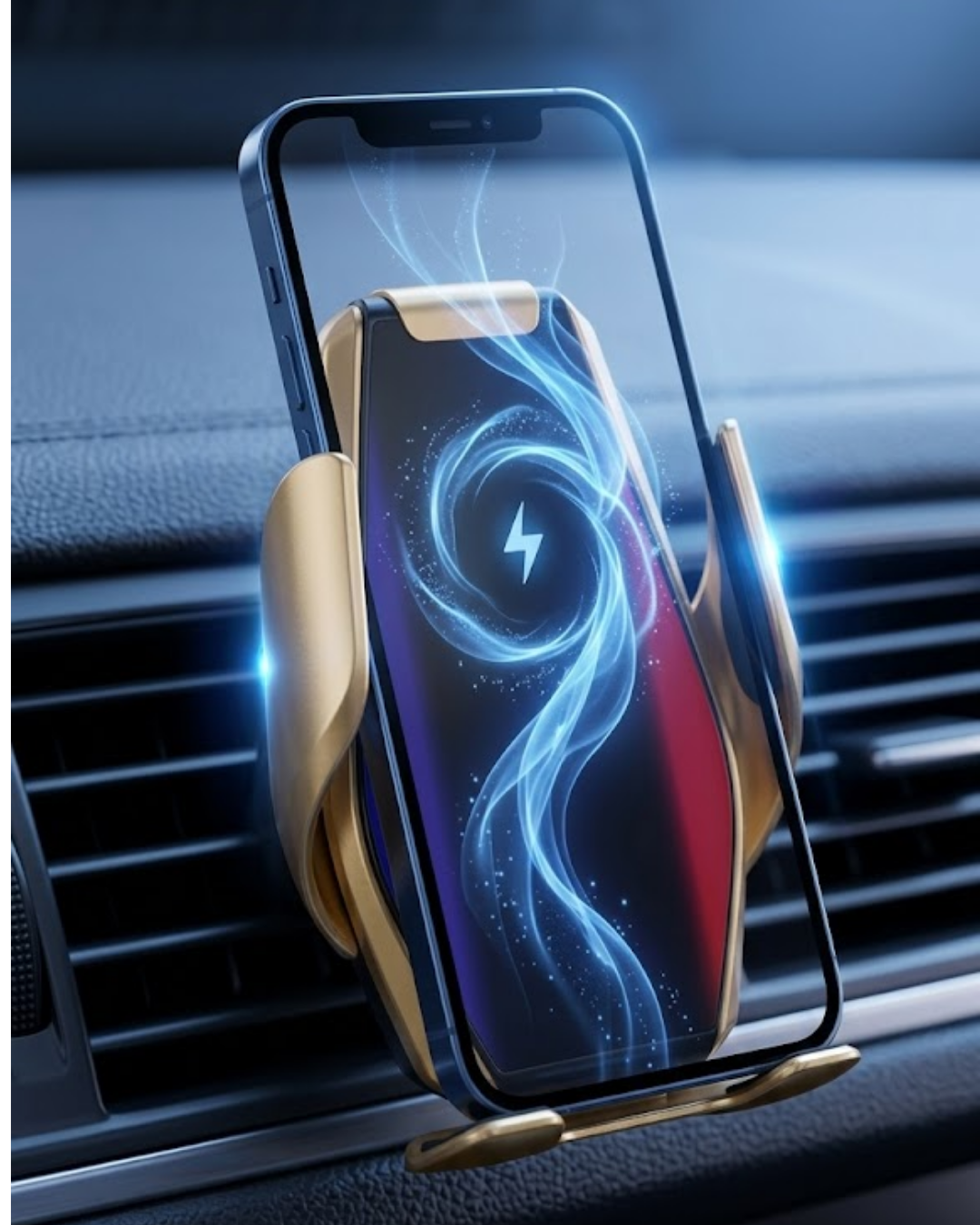 Otomatik Açılan Araç Telefon Tutucu Kablosuz Şarj ve Tek Elle Kullanım - Bayi Depom Otomatik Açılan Araç Telefon Tutucu Kablosuz Şarj ve Tek Elle Kullanım - Bayi Depom