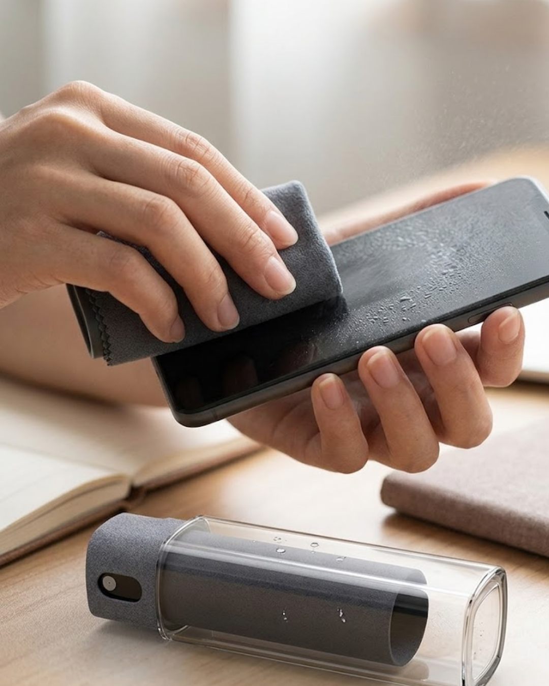 Taşınabilir Ekran Temizleme Sprey Şişesi Telefon Laptop Tablet Temizleme Aparatı - Bayi Depom Taşınabilir Ekran Temizleme Sprey Şişesi Telefon Laptop Tablet Temizleme Aparatı - Bayi Depom
