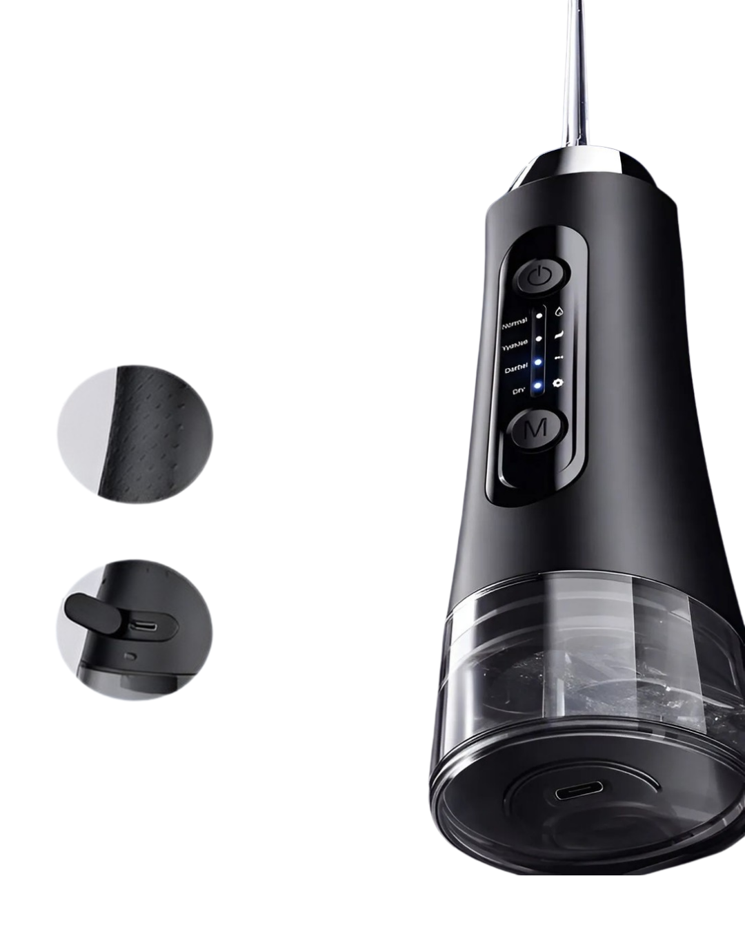 IPX7 Su Geçirmez Şarjlı Ağız Duşu 320 ml Su Tanklı 4 Modlu Temizlik Cihazı - Bayi Depom IPX7 Su Geçirmez Şarjlı Ağız Duşu 320 ml Su Tanklı 4 Modlu Temizlik Cihazı - Bayi Depom