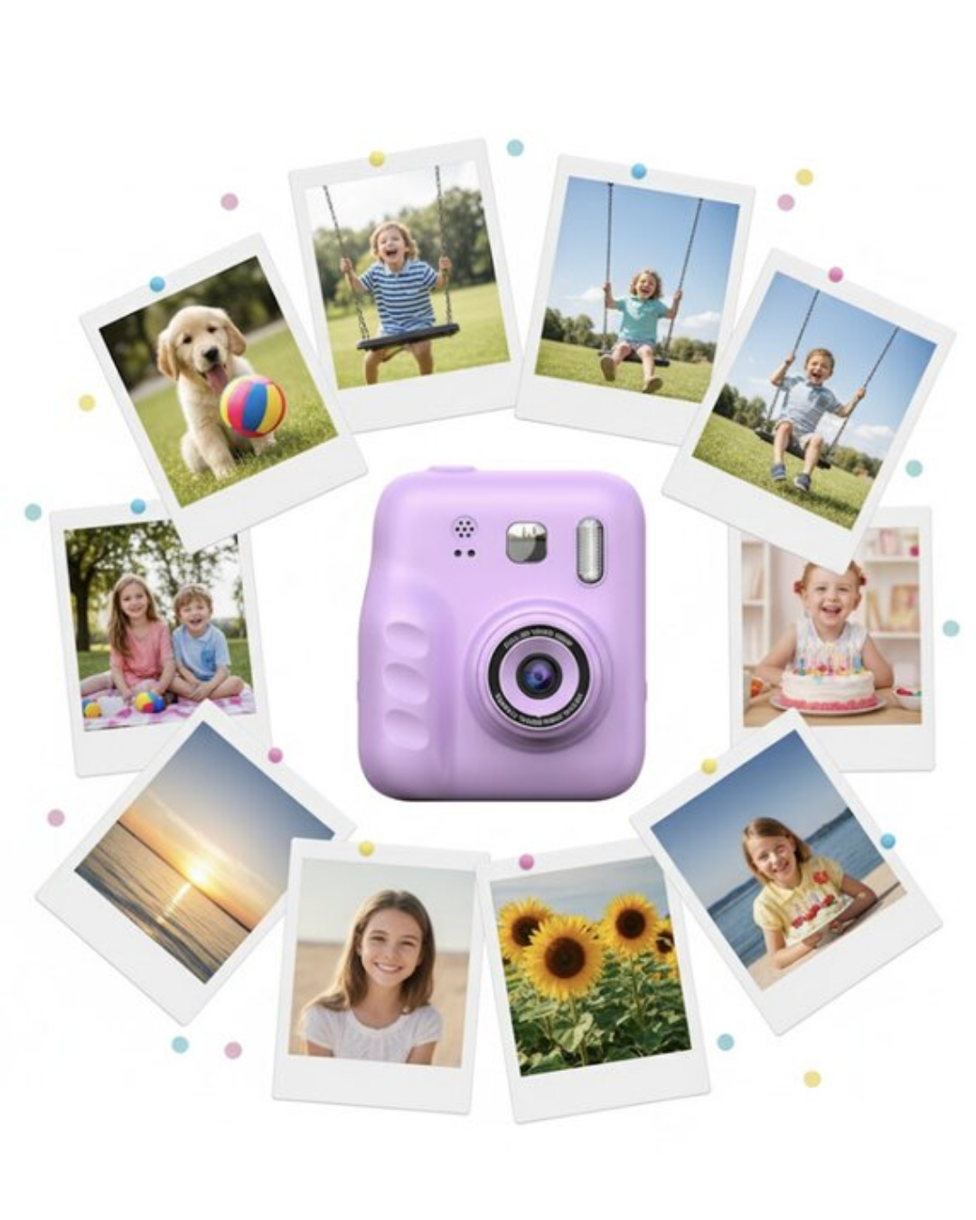 Çocuk Dijital Fotoğraf Makinesi Anında Baskı ve 4 Rulo Kağıt 5 Kalem Hediye - Bayi Depom Çocuk Dijital Fotoğraf Makinesi Anında Baskı ve 4 Rulo Kağıt 5 Kalem Hediye - Bayi Depom
