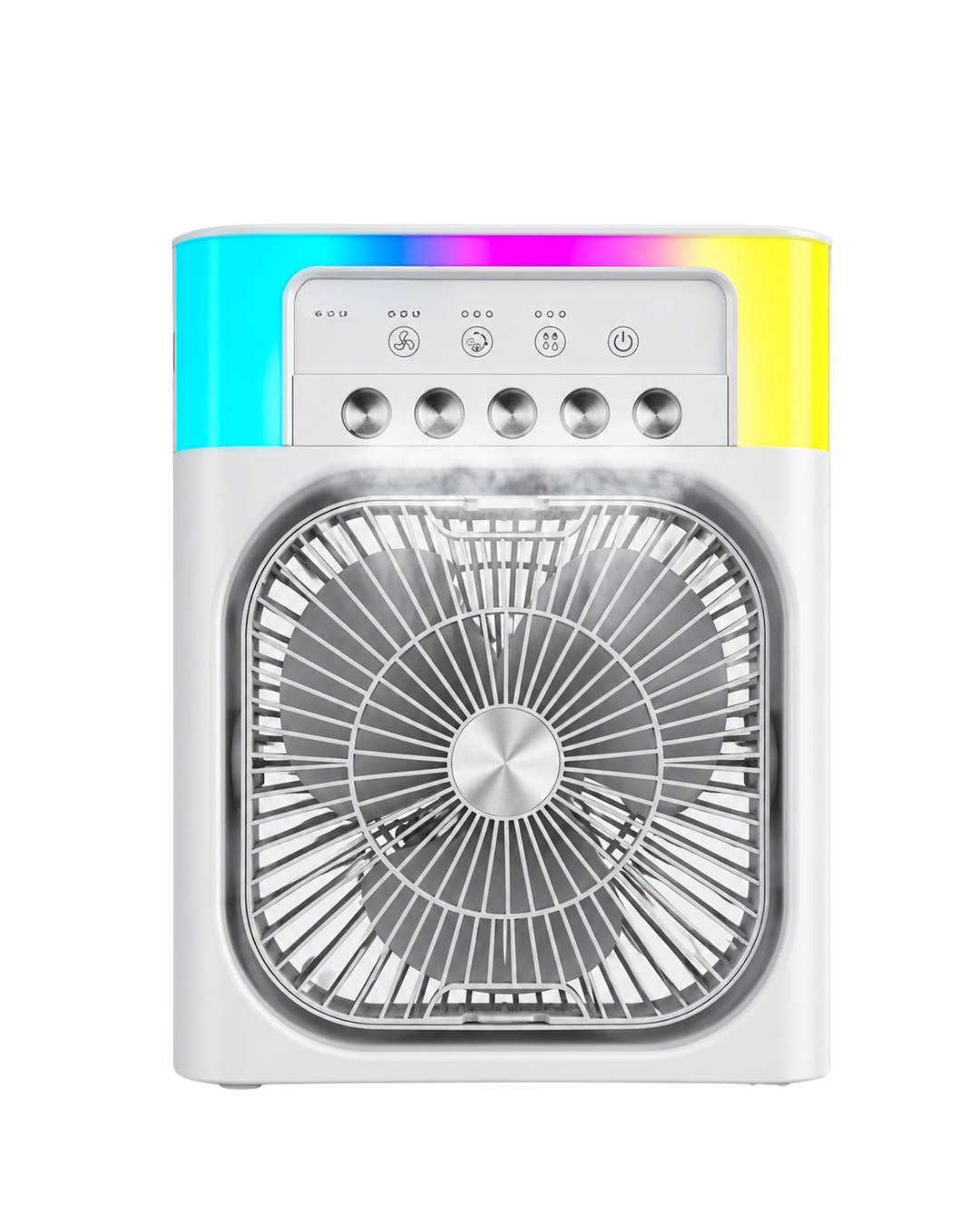 Su Buharlı Mini Klima Fan RGB Işıklı Taşınabilir Serinletici - Bayi Depom