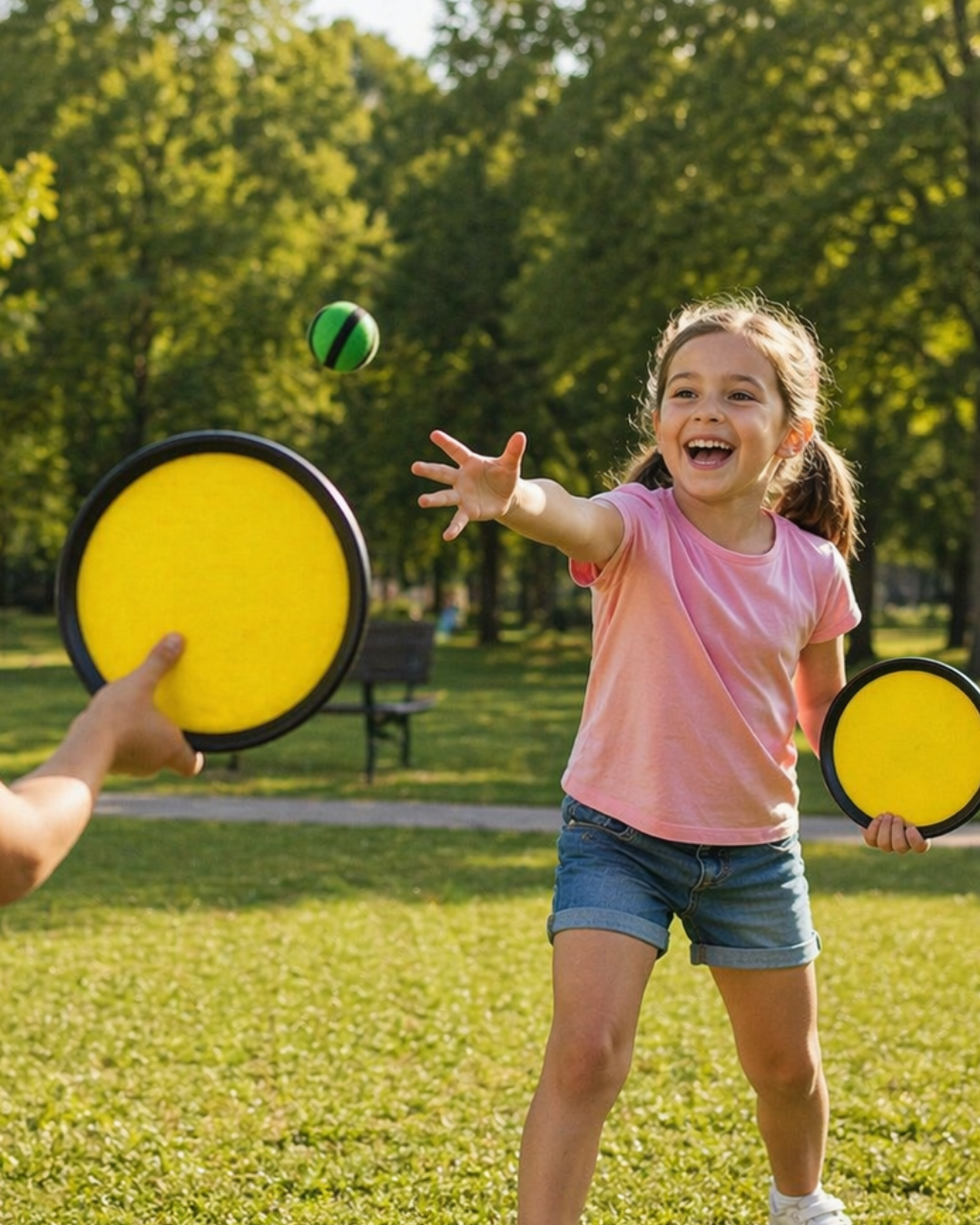 Catch Ball Set 2 Kişilik Top Yakalama Oyunu Çocuk Aktivite Seti - Bayi Depom