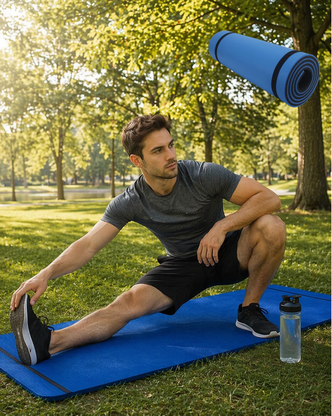 10 mm Fitness Minderi Tırtıklı Kaymaz Yüzey Esnek Darbe Emici Eva Yapı - Bayi Depom 10 mm Fitness Minderi Tırtıklı Kaymaz Yüzey Esnek Darbe Emici Eva Yapı - Bayi Depom