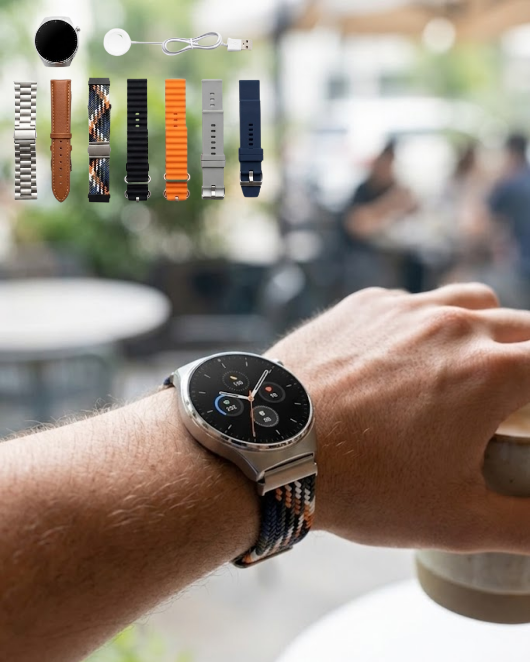 Akıllı Saat 7 Kordonlu Bluetooth Arama Nabız Takip ve Spor Modlu Çok Fonksiyonlu - Bayi Depom Akıllı Saat 7 Kordonlu Bluetooth Arama Nabız Takip ve Spor Modlu Çok Fonksiyonlu - Bayi Depom