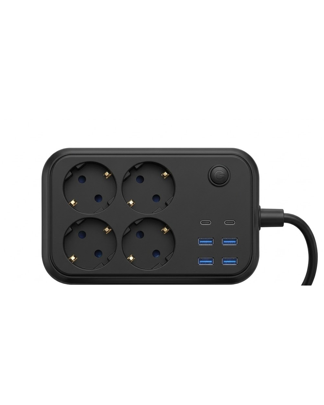 Akım Korumalı Çoklu Priz 4 USB 2 Type C 4 Priz Güvenli ve Hızlı Şarj - Bayi Depom
