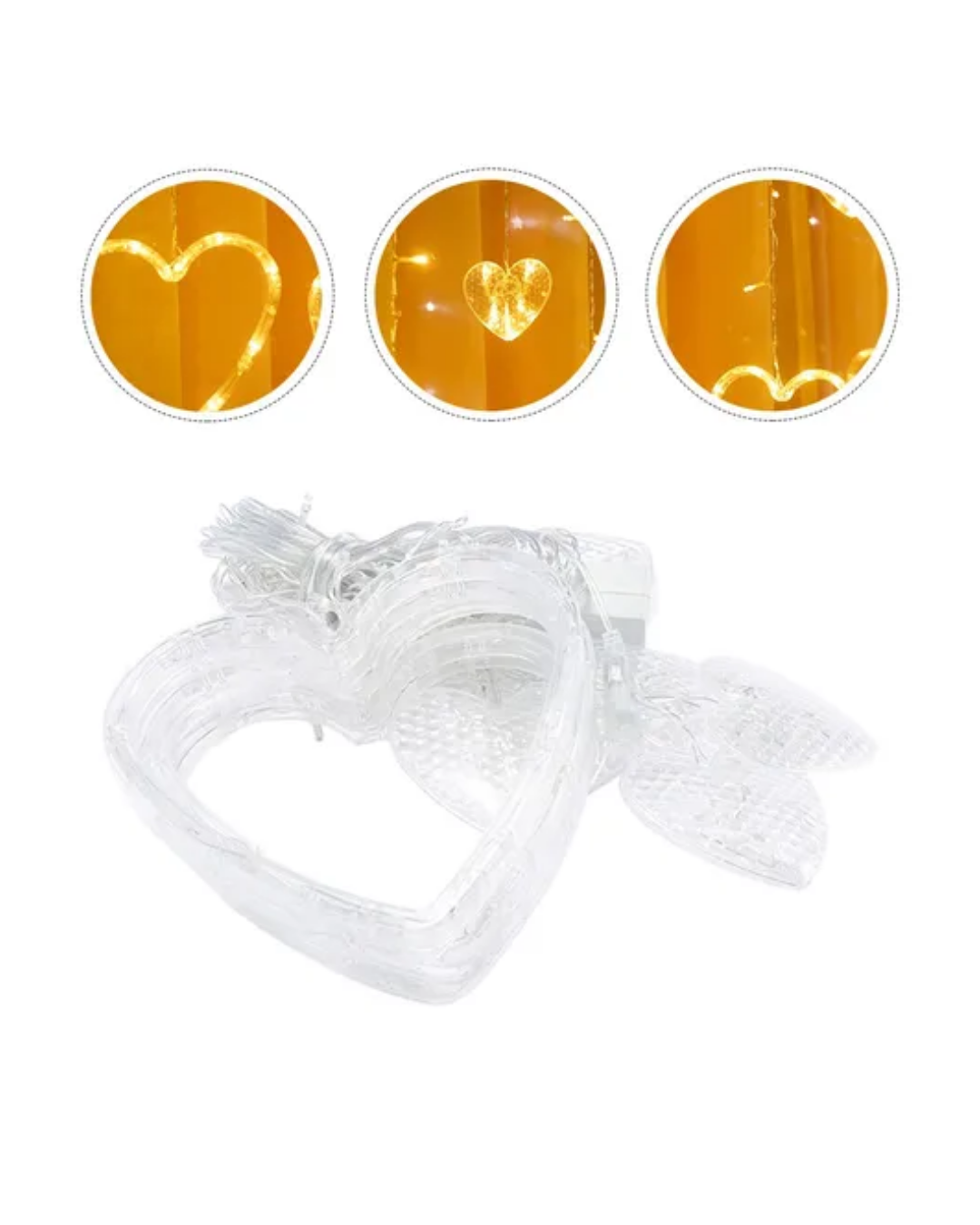 Dekoratif Kalp LED Neon Lamba Romantik Oda Balkon ve Masa Üstü Işığı - Bayi Depom Dekoratif Kalp LED Neon Lamba Romantik Oda Balkon ve Masa Üstü Işığı - Bayi Depom