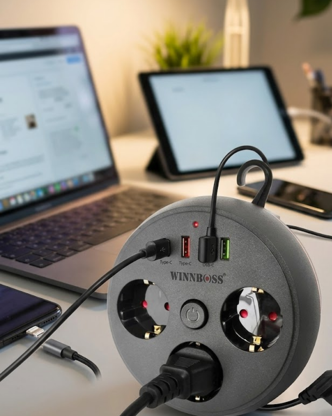 Çoklu Priz Akım Koruma 3 Soket 3 USB Type C Hızlı Şarj 2m Uzatma Kablosu - Bayi Depom Çoklu Priz Akım Koruma 3 Soket 3 USB Type C Hızlı Şarj 2m Uzatma Kablosu - Bayi Depom