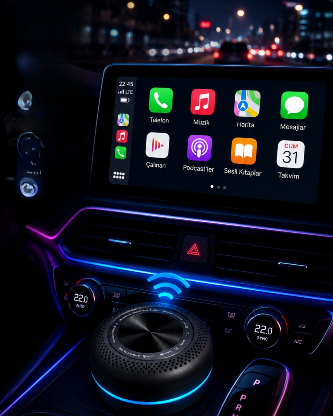 HDMI Çıkışlı CarPlay Box Akıllı TV Dönüştürücü 4GB 64GB Android Sistem - Bayi Depom