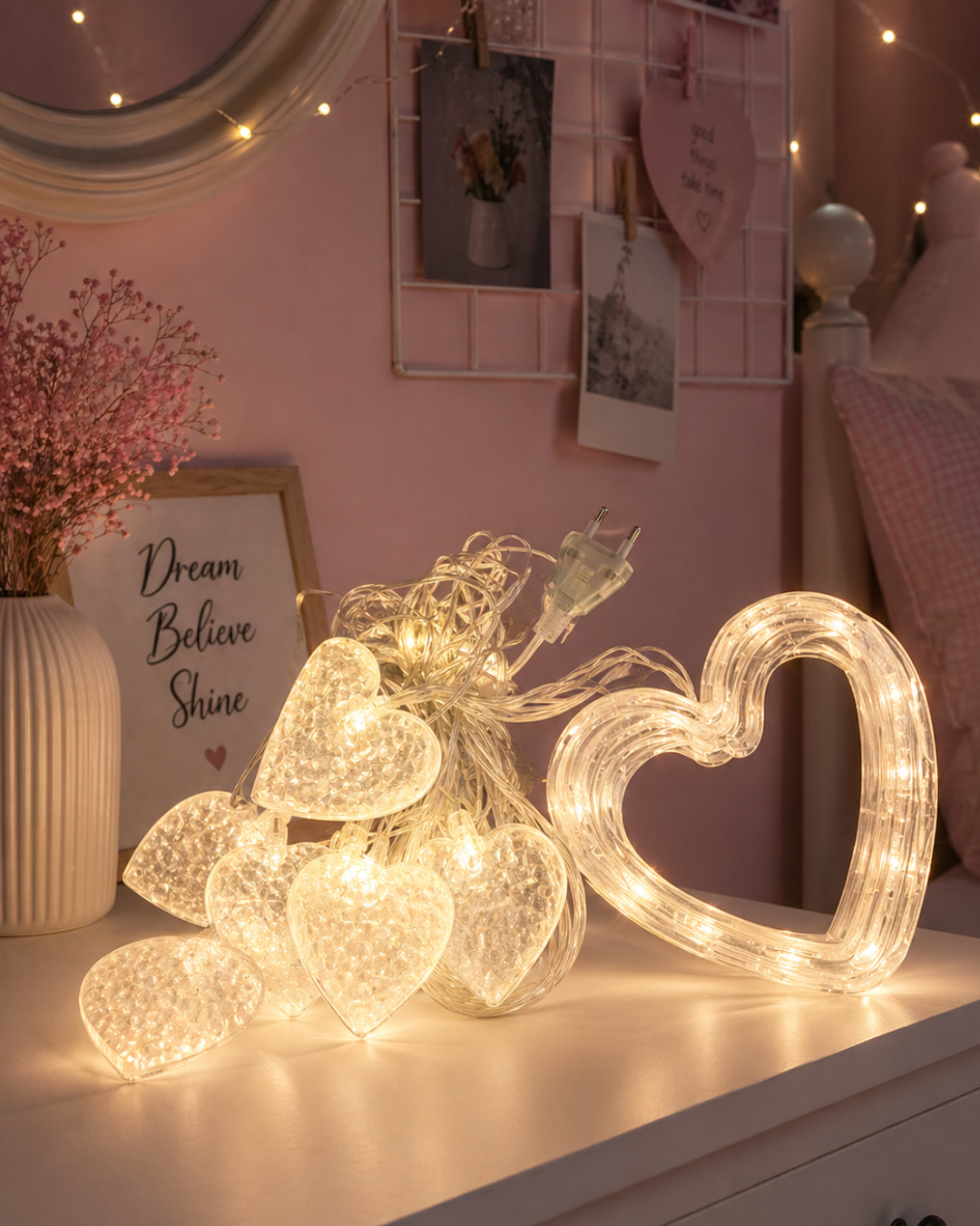 Kalp Figürlü LED Neon Dekor Işığı Romantik Ortam Aydınlatması - Bayi Depom Kalp Figürlü LED Neon Dekor Işığı Romantik Ortam Aydınlatması - Bayi Depom