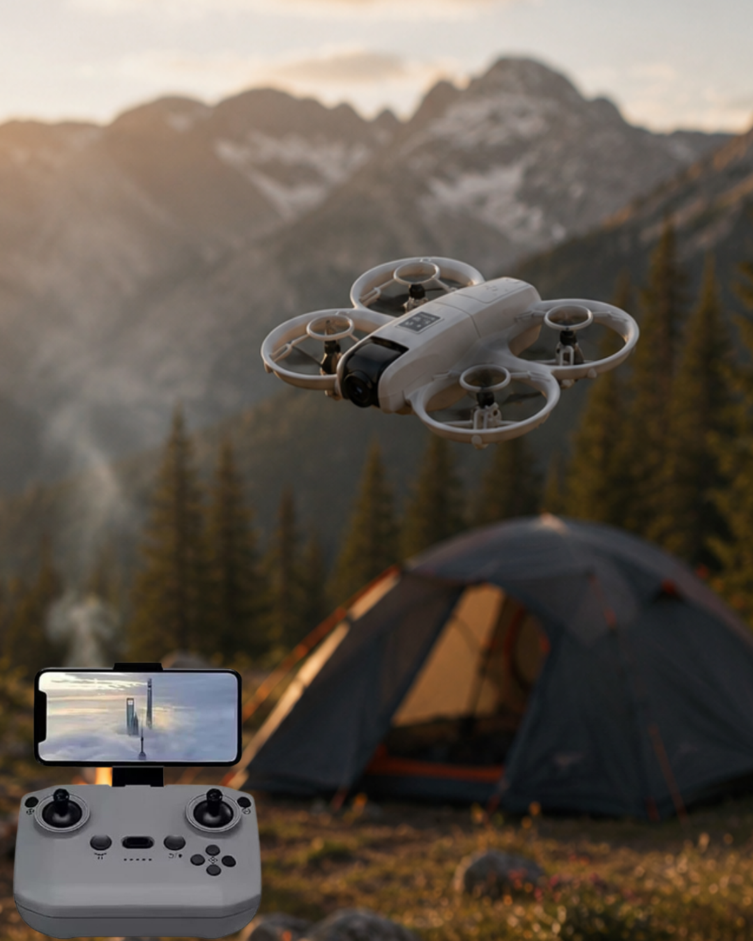 Kameralı Drone Headless Mod ve Engel Algılama Özellikli - Bayi Depom