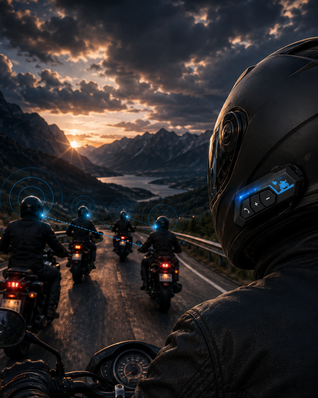 Motosiklet Kaskı İçin Bluetooth Kulaklık Hands Free Çağrı Özellikli - Bayi Depom Motosiklet Kaskı İçin Bluetooth Kulaklık Hands Free Çağrı Özellikli - Bayi Depom