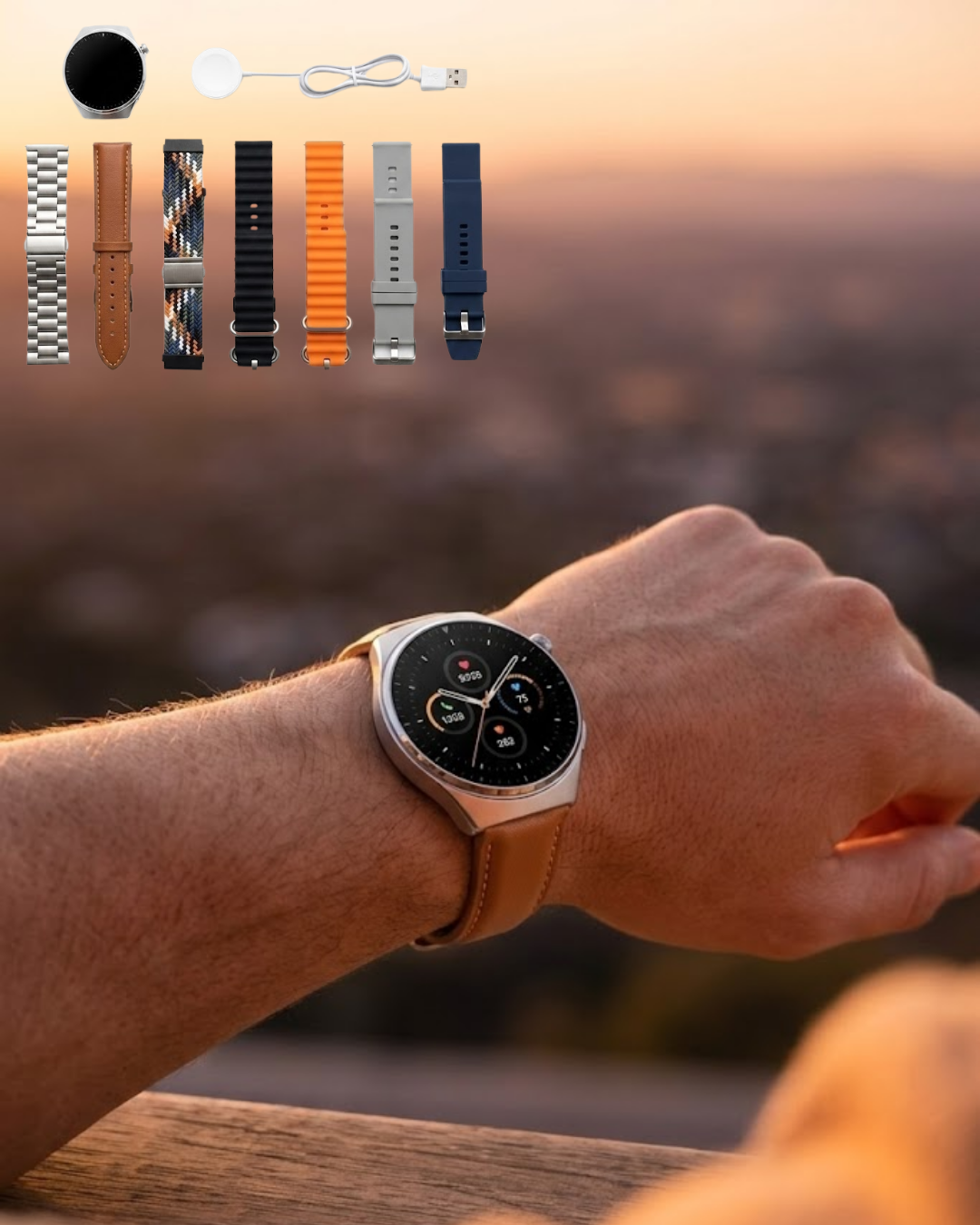 7 Kordonlu Akıllı Saat Bluetooth Arama Bildirim ve Spor Takip Özellikli - Bayi Depom 7 Kordonlu Akıllı Saat Bluetooth Arama Bildirim ve Spor Takip Özellikli - Bayi Depom
