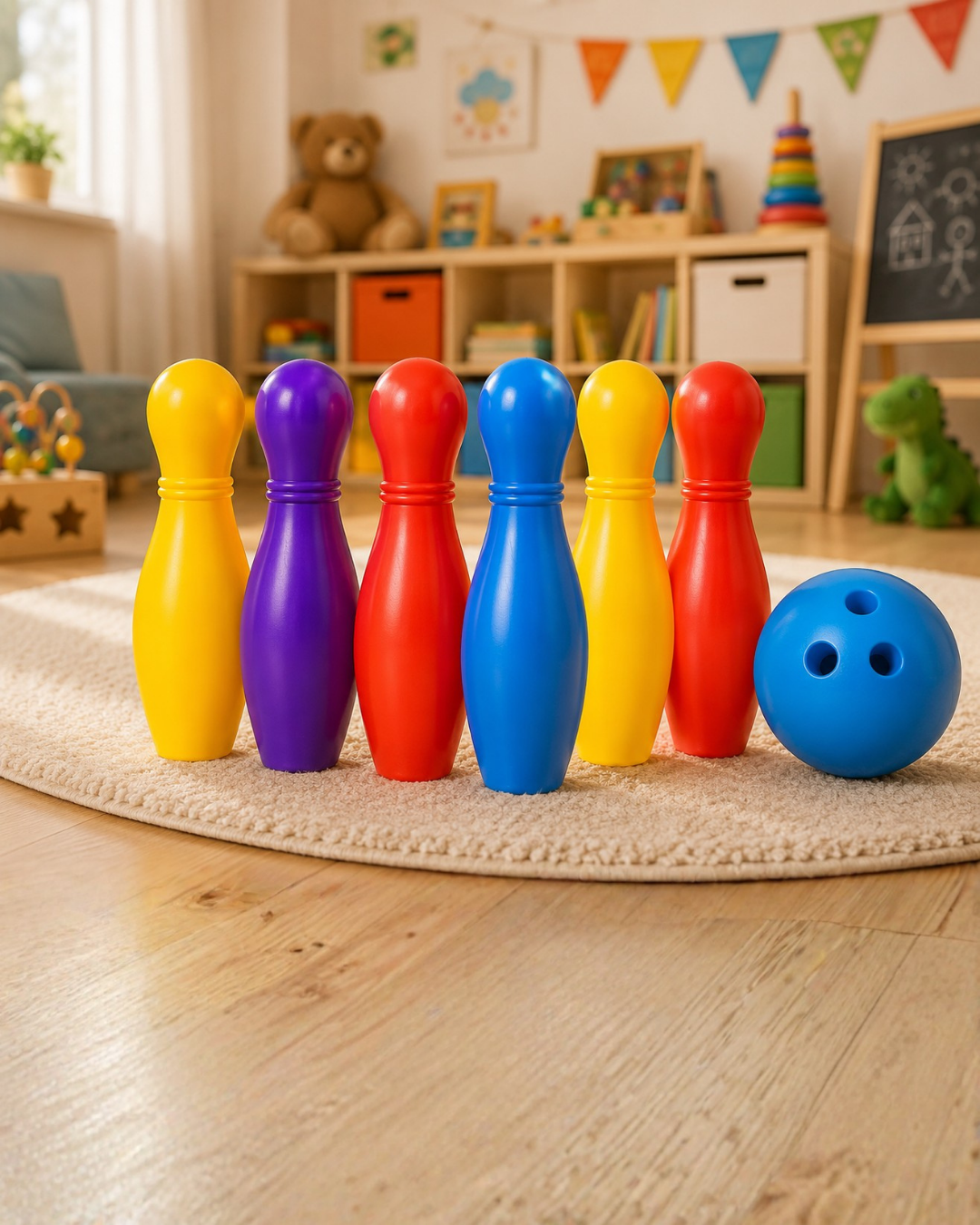 Çocuklar İçin Bowling Oyuncak Seti Eğlenceli Spor ve Aktivite Oyunu - Bayi Depom Çocuklar İçin Bowling Oyuncak Seti Eğlenceli Spor ve Aktivite Oyunu - Bayi Depom
