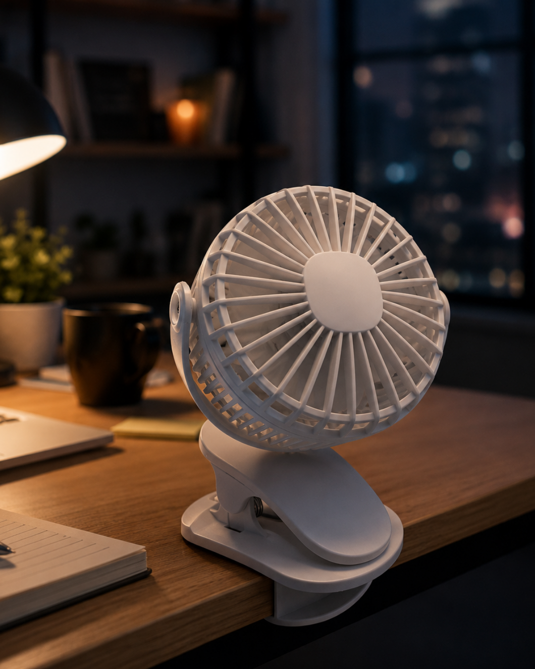 Çalışma Masası ve Yatak Başlığı İçin Klipsli Mini Fan - Bayi Depom
