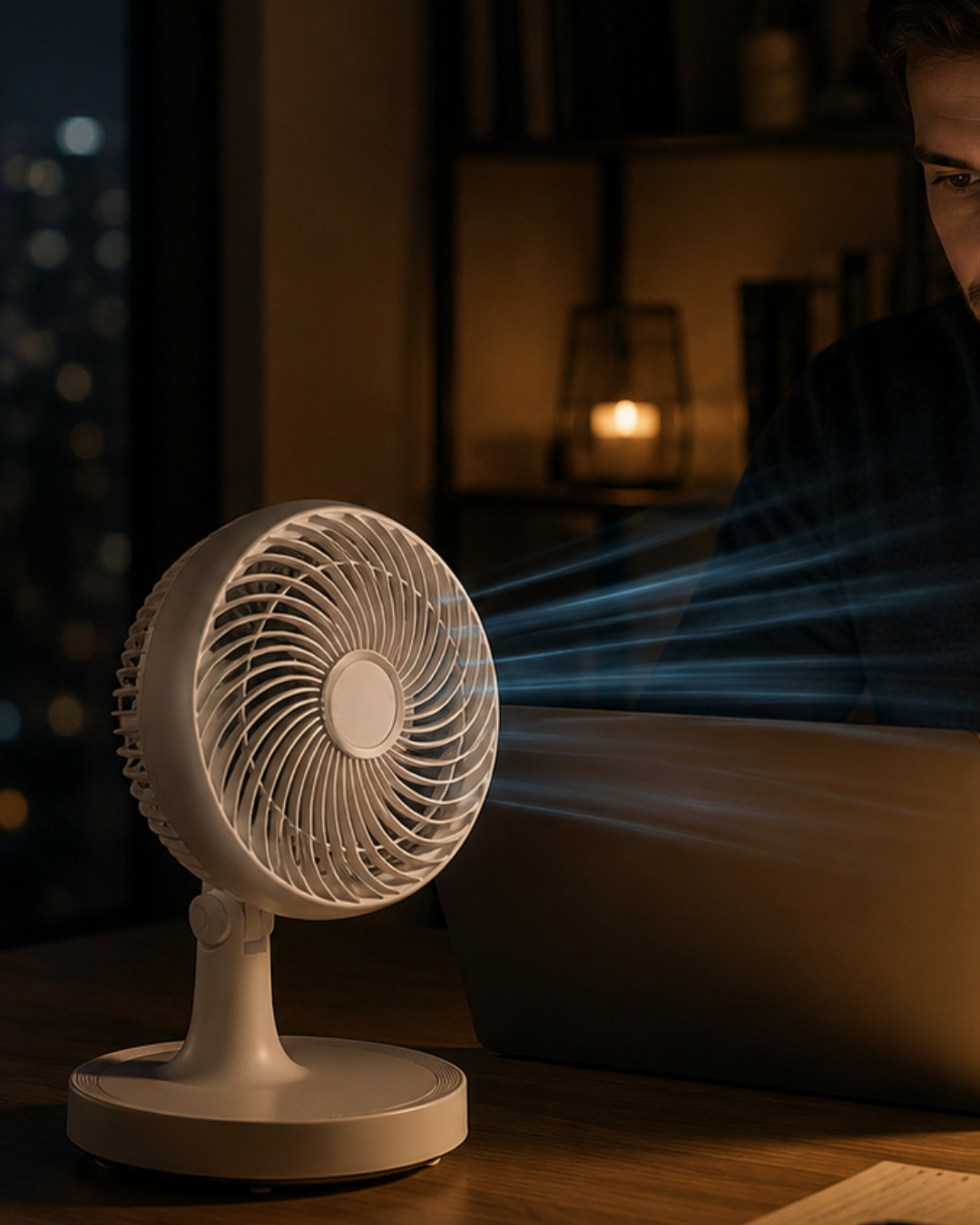 Masaüstü Mini Fan Sessiz Çalışan 2 Hızlı Otomatik Salınımlı Fan - Bayi Depom Masaüstü Mini Fan Sessiz Çalışan 2 Hızlı Otomatik Salınımlı Fan - Bayi Depom