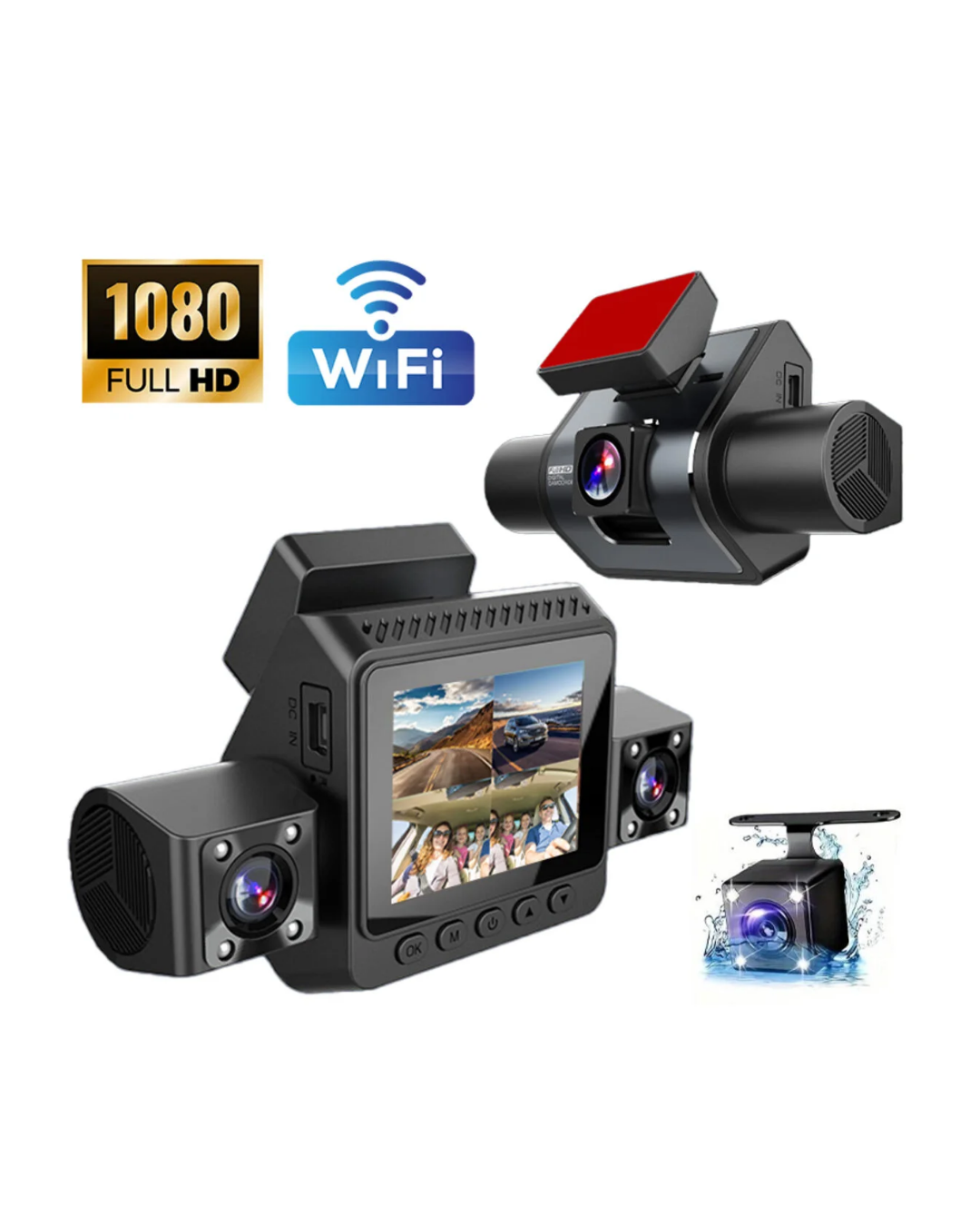 4 Kanallı Araç Kamerası Full HD Gece Görüşlü Geniş Açılı Kayıt Sistemi - Bayi Depom 4 Kanallı Araç Kamerası Full HD Gece Görüşlü Geniş Açılı Kayıt Sistemi - Bayi Depom