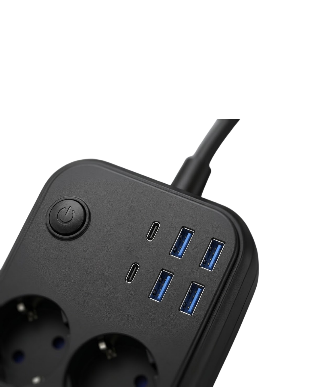 Akım Korumalı Çoklu Priz 4 USB 2 Type C 4 Priz Güvenli ve Hızlı Şarj - Bayi Depom