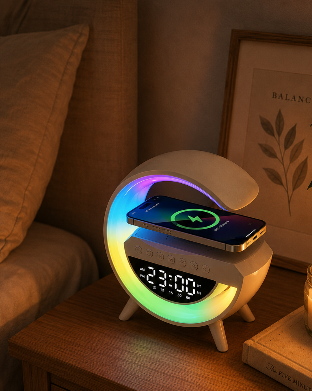 RGB Işıklı Bluetooth Hoparlör TF Kart ve FM Destekli Kablosuz Ses Sistemi - Bayi Depom RGB Işıklı Bluetooth Hoparlör TF Kart ve FM Destekli Kablosuz Ses Sistemi - Bayi Depom