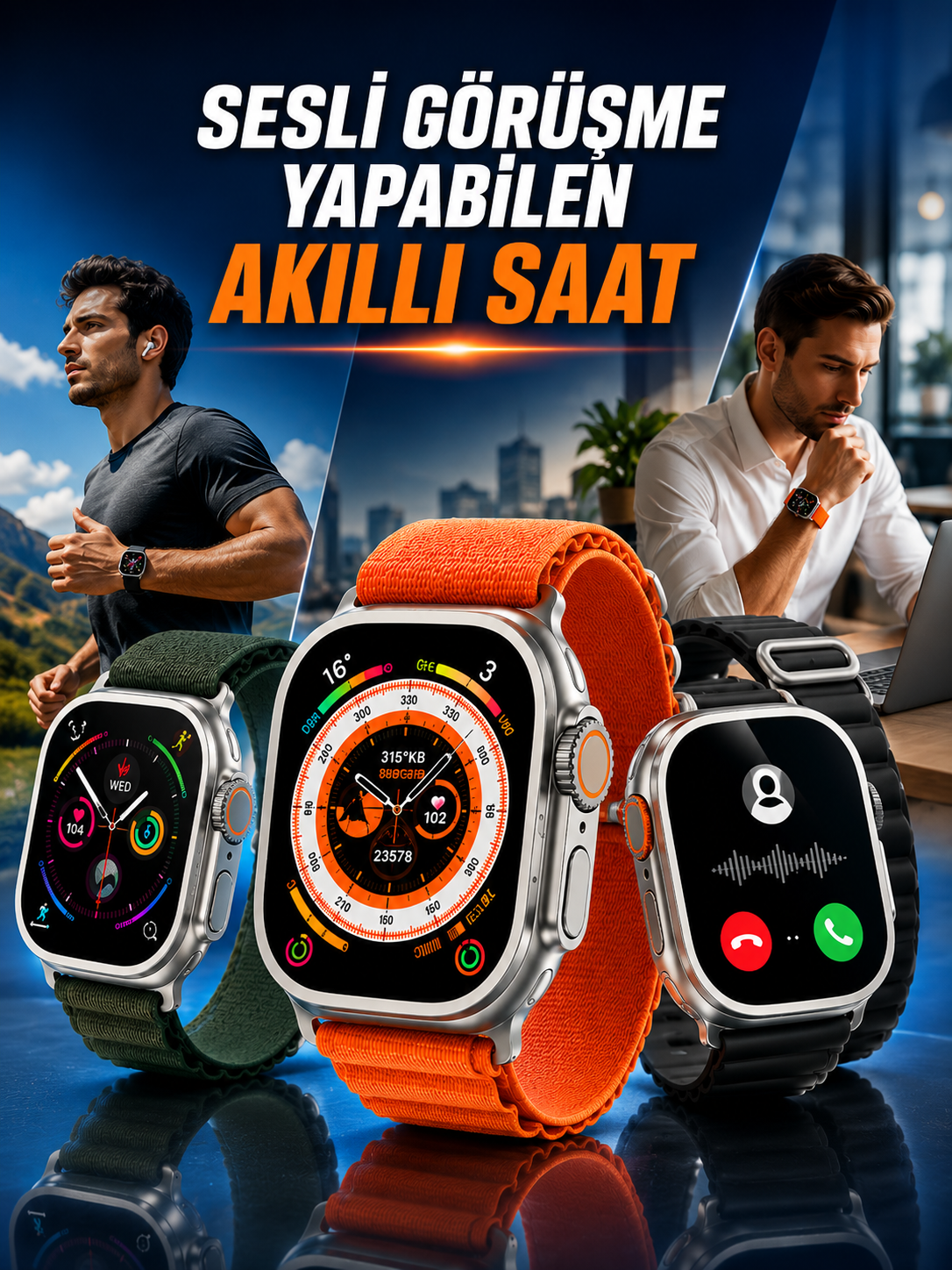 Yeni Nesil Akıllı Saat Nabız Ölçer Sağlık Ölçer ve Kalori Ölçer Uyku Takibi NFC Özelliği - Bayi Depom Yeni Nesil Akıllı Saat Nabız Ölçer Sağlık Ölçer ve Kalori Ölçer Uyku Takibi NFC Özelliği - Bayi Depom