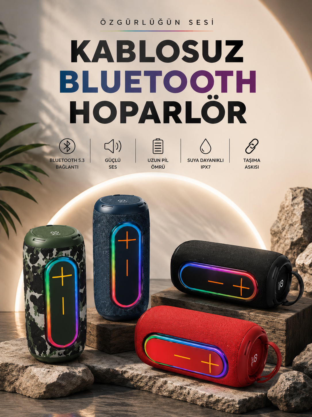Kablosuz Bluetooth Hoparlör Taşınabilir - Bayi Depom Kablosuz Bluetooth Hoparlör Taşınabilir - Bayi Depom