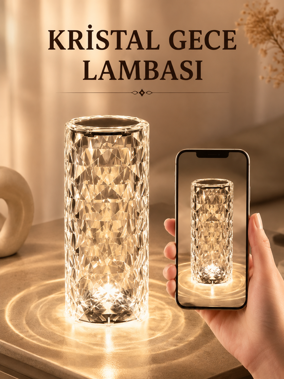 Kristal Dokunmatik Ve Kumandalı Masa Ve Gece lambasI - Bayi Depom Kristal Dokunmatik Ve Kumandalı Masa Ve Gece lambasI - Bayi Depom
