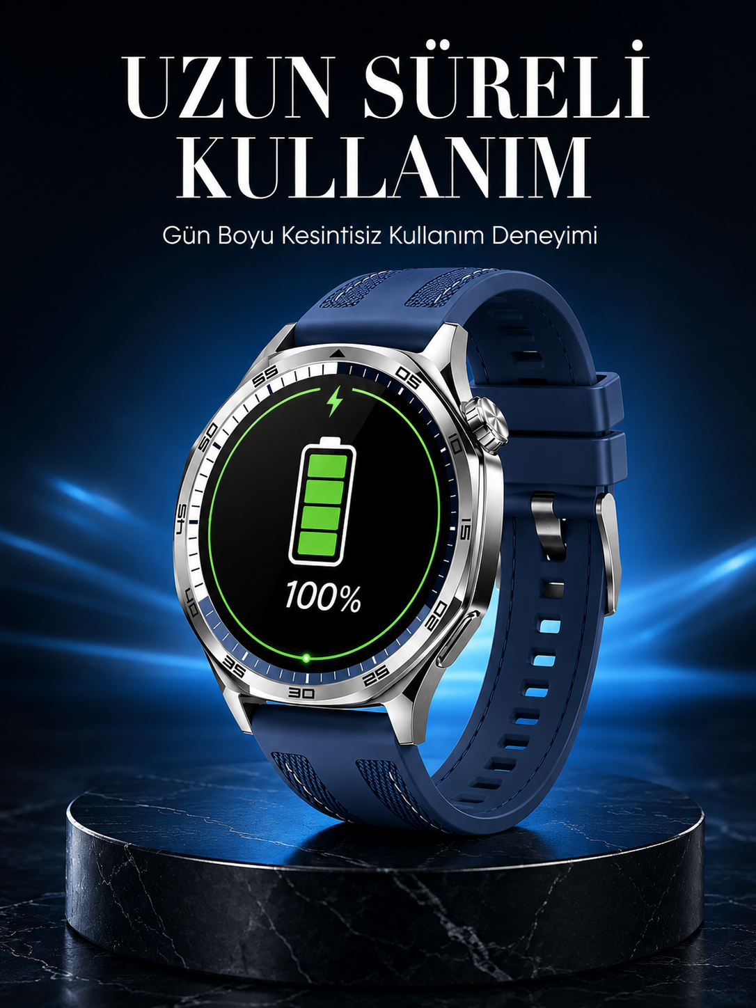 3 Değiştirilebilir Kordonlu Suya Dayanıklı Bluetooth Akıllı Saat - Bayi Depom 3 Değiştirilebilir Kordonlu Suya Dayanıklı Bluetooth Akıllı Saat - Bayi Depom