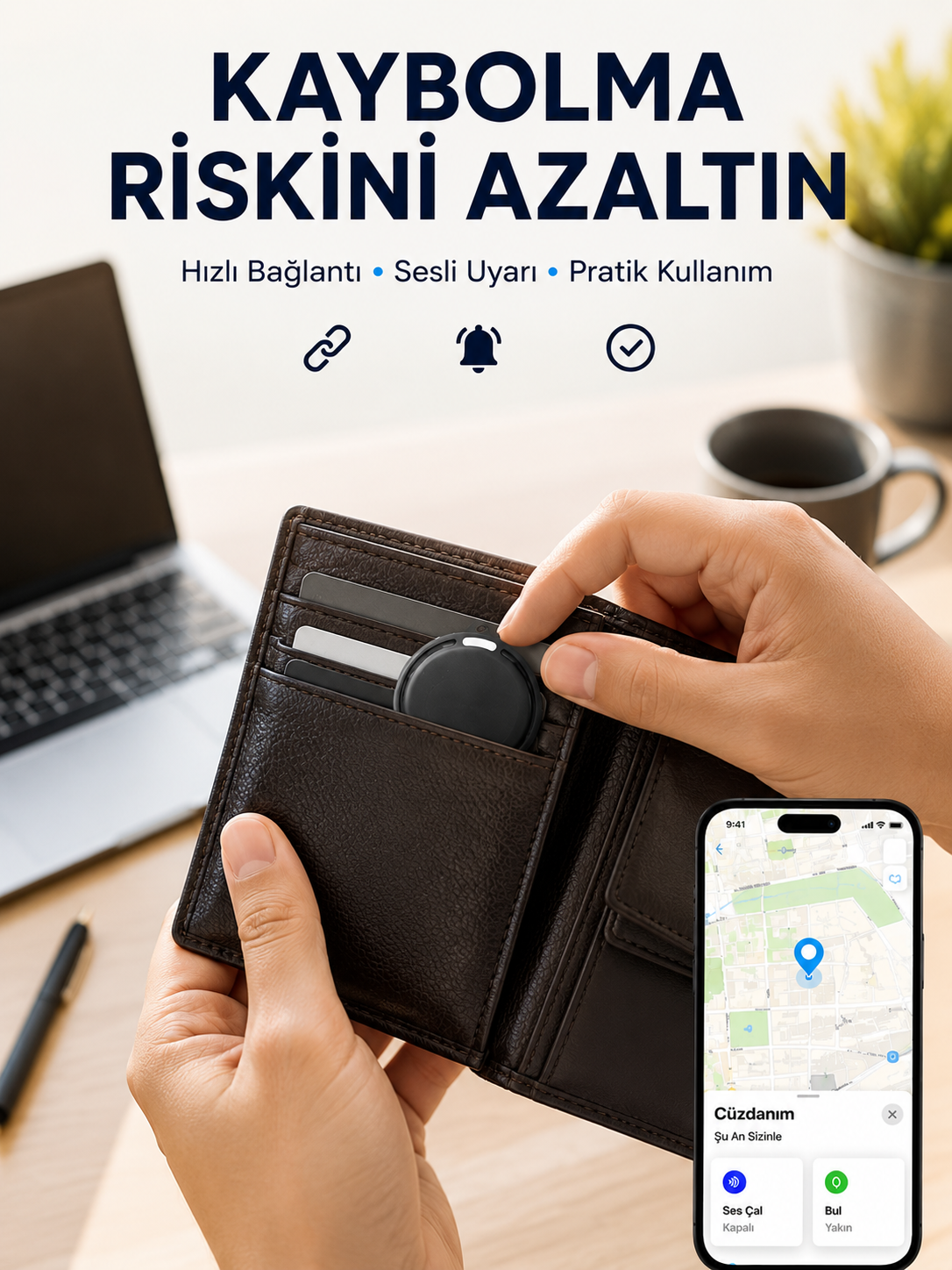 Konum Takip Cihazı AirTag İOS ve Android Uyumlu Akıllı Eşya Bulucu - Bayi Depom Konum Takip Cihazı AirTag İOS ve Android Uyumlu Akıllı Eşya Bulucu - Bayi Depom