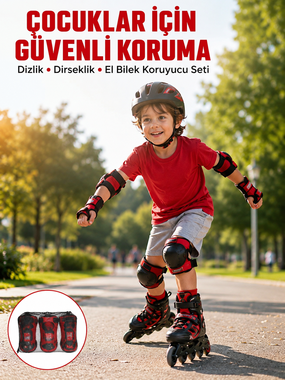 Koruyucu Seti Dizlik Dirseklik Bileklik Nefes Alabilir Koruma Ekipmanı - Bayi Depom Koruyucu Seti Dizlik Dirseklik Bileklik Nefes Alabilir Koruma Ekipmanı - Bayi Depom