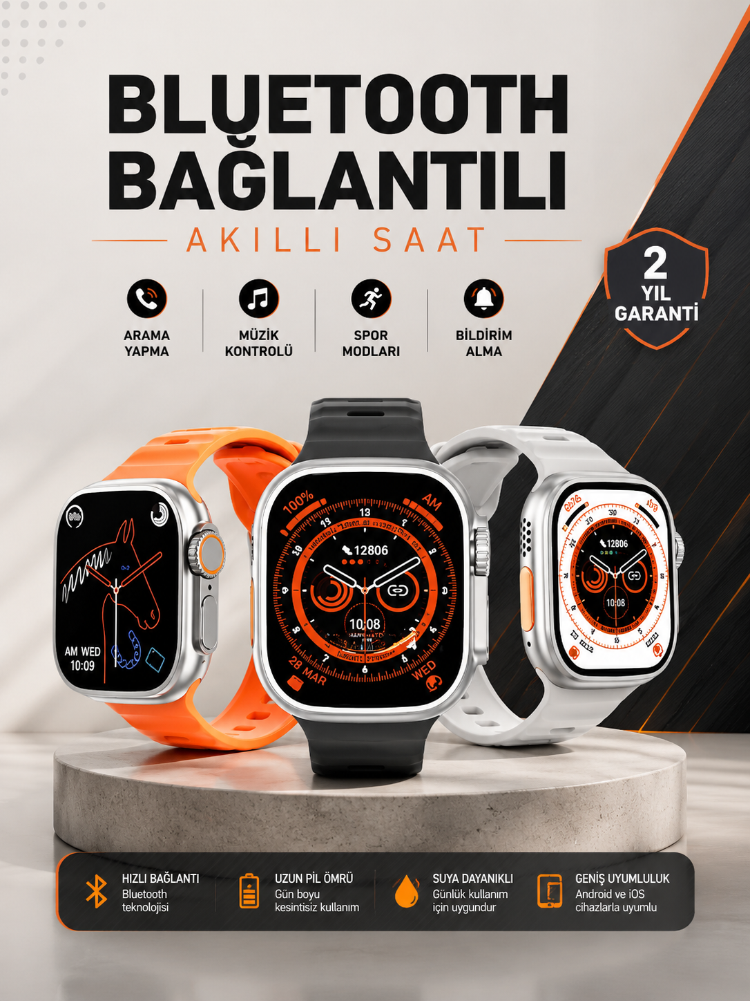 Yeni Nesil Akıllı Saat Adımsayar, GPS, Nabız Ölçer, Uyku ve Sağlık Takibi - Bayi Depom Yeni Nesil Akıllı Saat Adımsayar, GPS, Nabız Ölçer, Uyku ve Sağlık Takibi - Bayi Depom