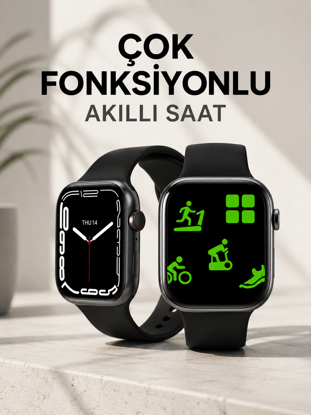 Akıllı Saat Tema Değiştirme Uyku ve Sağlık Takibi Sesli Asistan Bildirim Görme - Bayi Depom Akıllı Saat Tema Değiştirme Uyku ve Sağlık Takibi Sesli Asistan Bildirim Görme - Bayi Depom