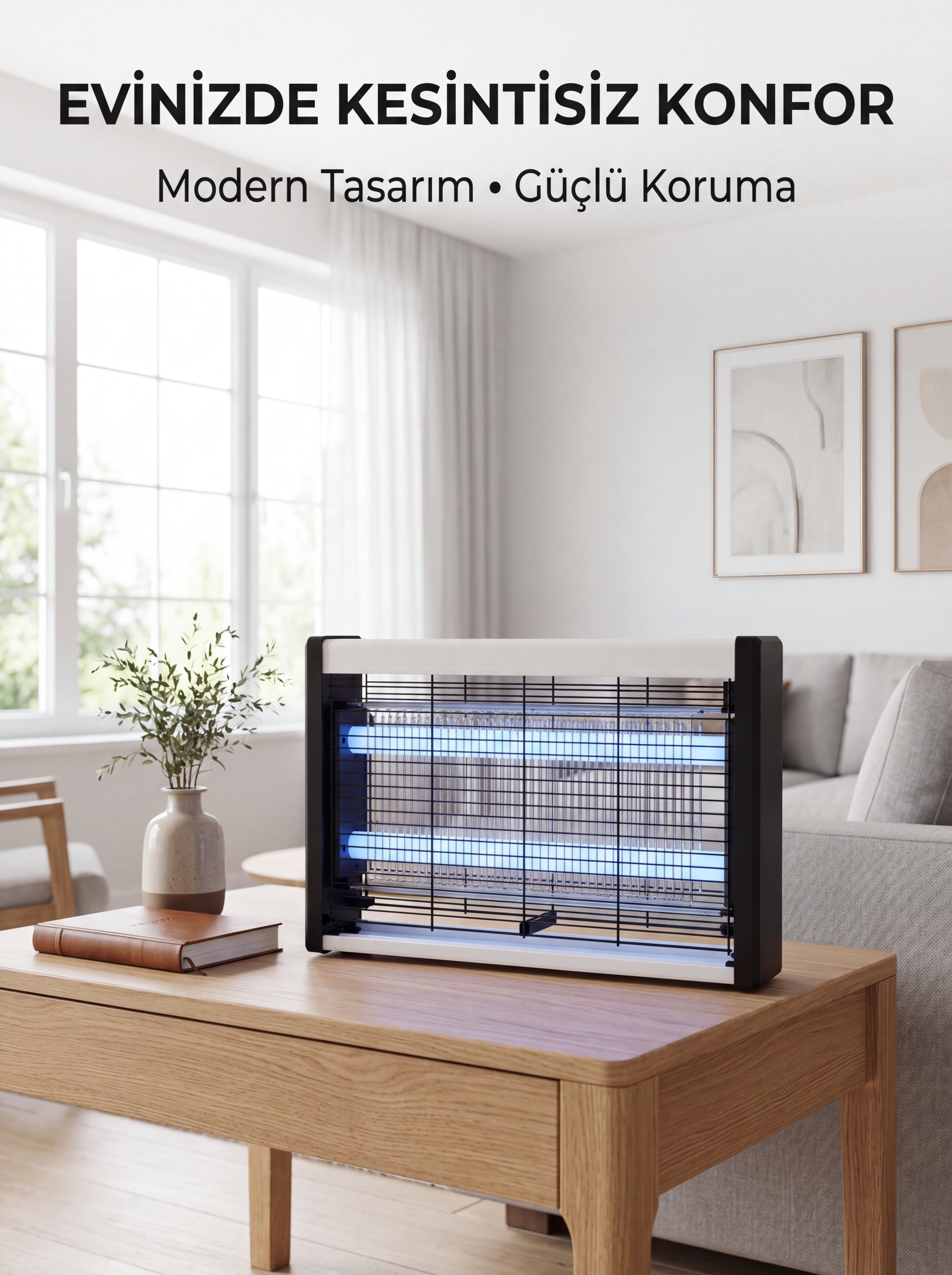 Elektrikli UV Sinek Öldürücü Lamba Çift Işıklı Güçlü Koruma - Bayi Depom Elektrikli UV Sinek Öldürücü Lamba Çift Işıklı Güçlü Koruma - Bayi Depom