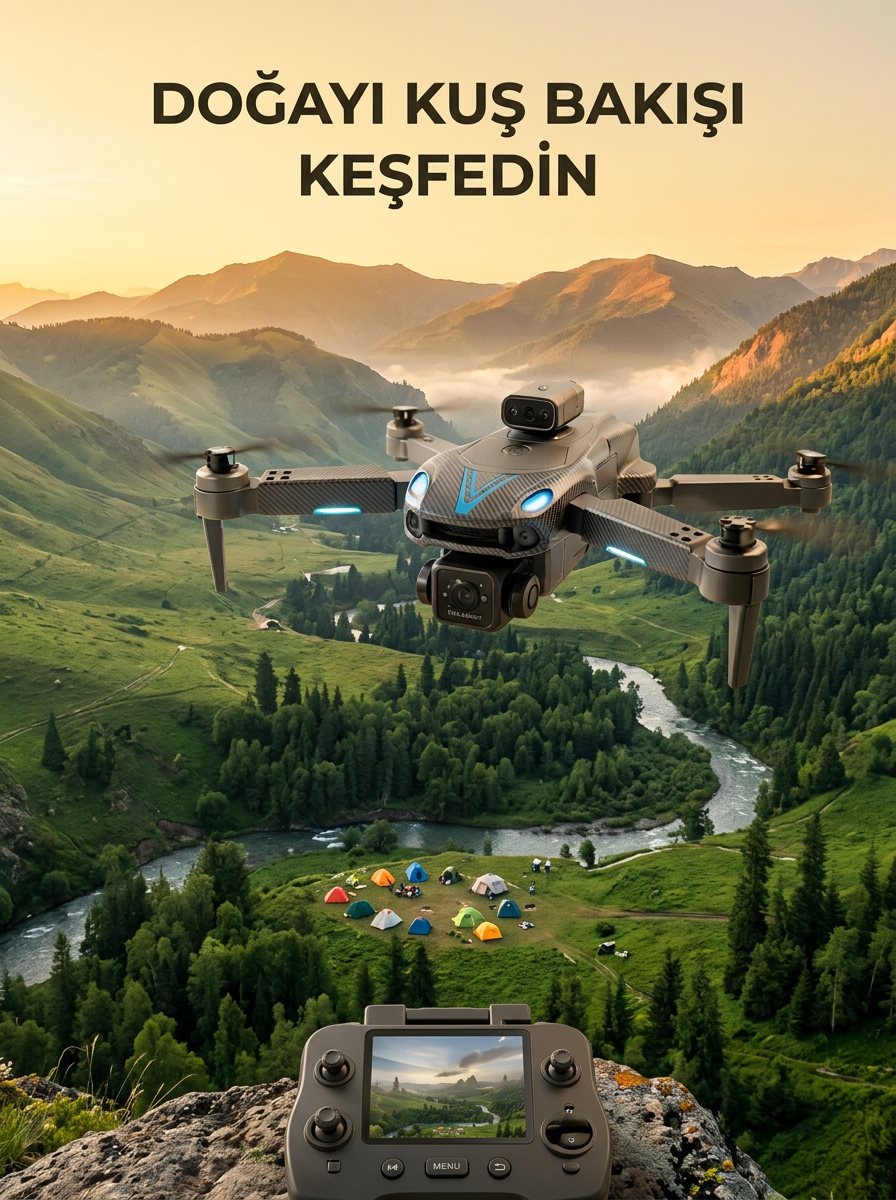 Uzaktan Kumandalı Çift Kameralı Hobi ve Fotoğraf Drone'u - Bayi Depom Uzaktan Kumandalı Çift Kameralı Hobi ve Fotoğraf Drone'u - Bayi Depom