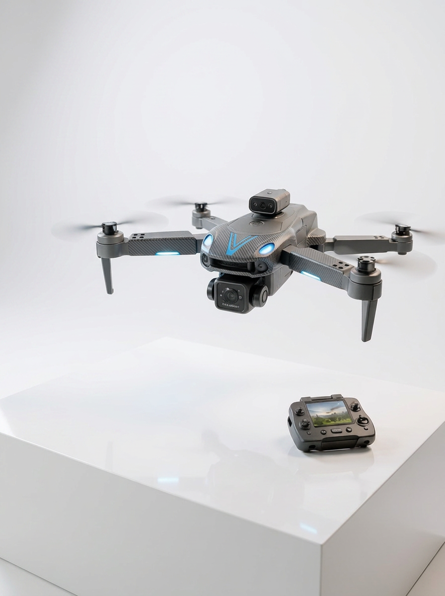 Katlanabilir Çift Kameralı Drone Uzaktan Kumandalı Hava Aracı - Bayi Depom