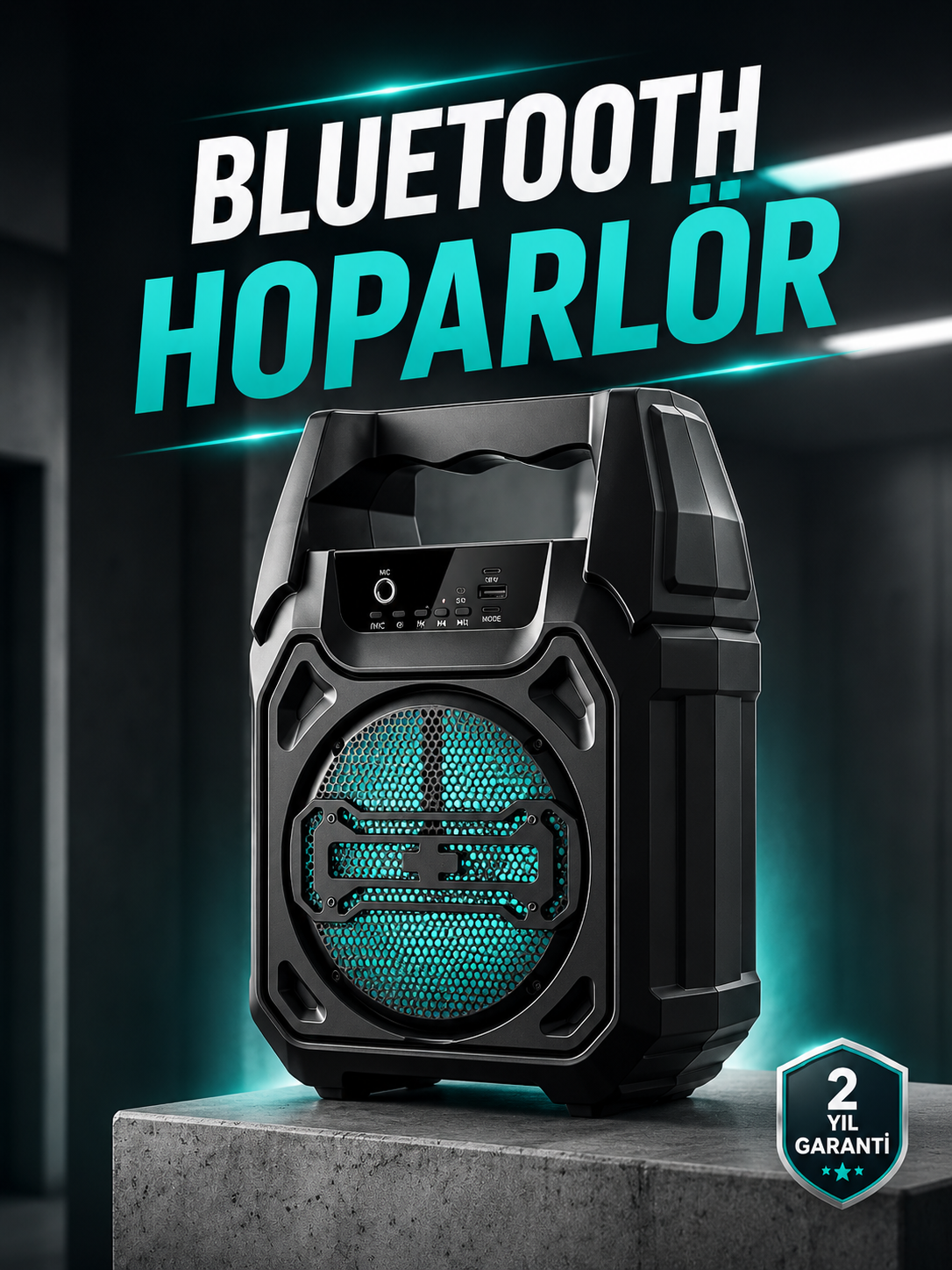 Kablosuz 6.5 İnç TWS Bluetooth Hoparlör - Bayi Depom Kablosuz 6.5 İnç TWS Bluetooth Hoparlör - Bayi Depom