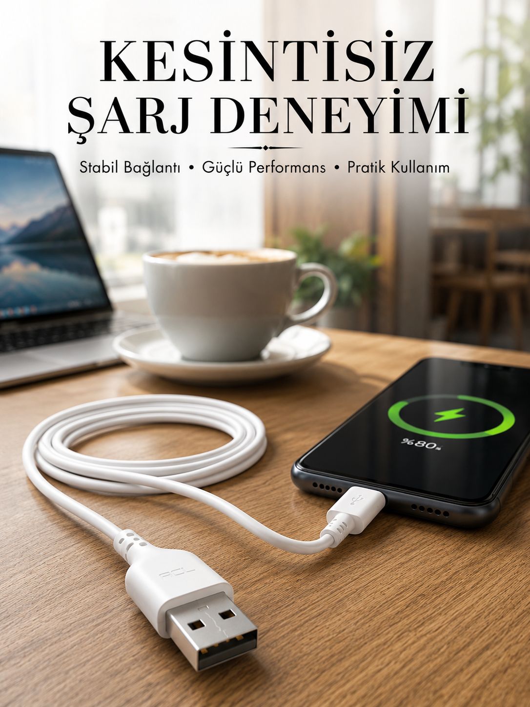 2 Metre Type-C Şarj Kablosu Güvenli ve Stabil Şarj Desteği - Bayi Depom 2 Metre Type-C Şarj Kablosu Güvenli ve Stabil Şarj Desteği - Bayi Depom