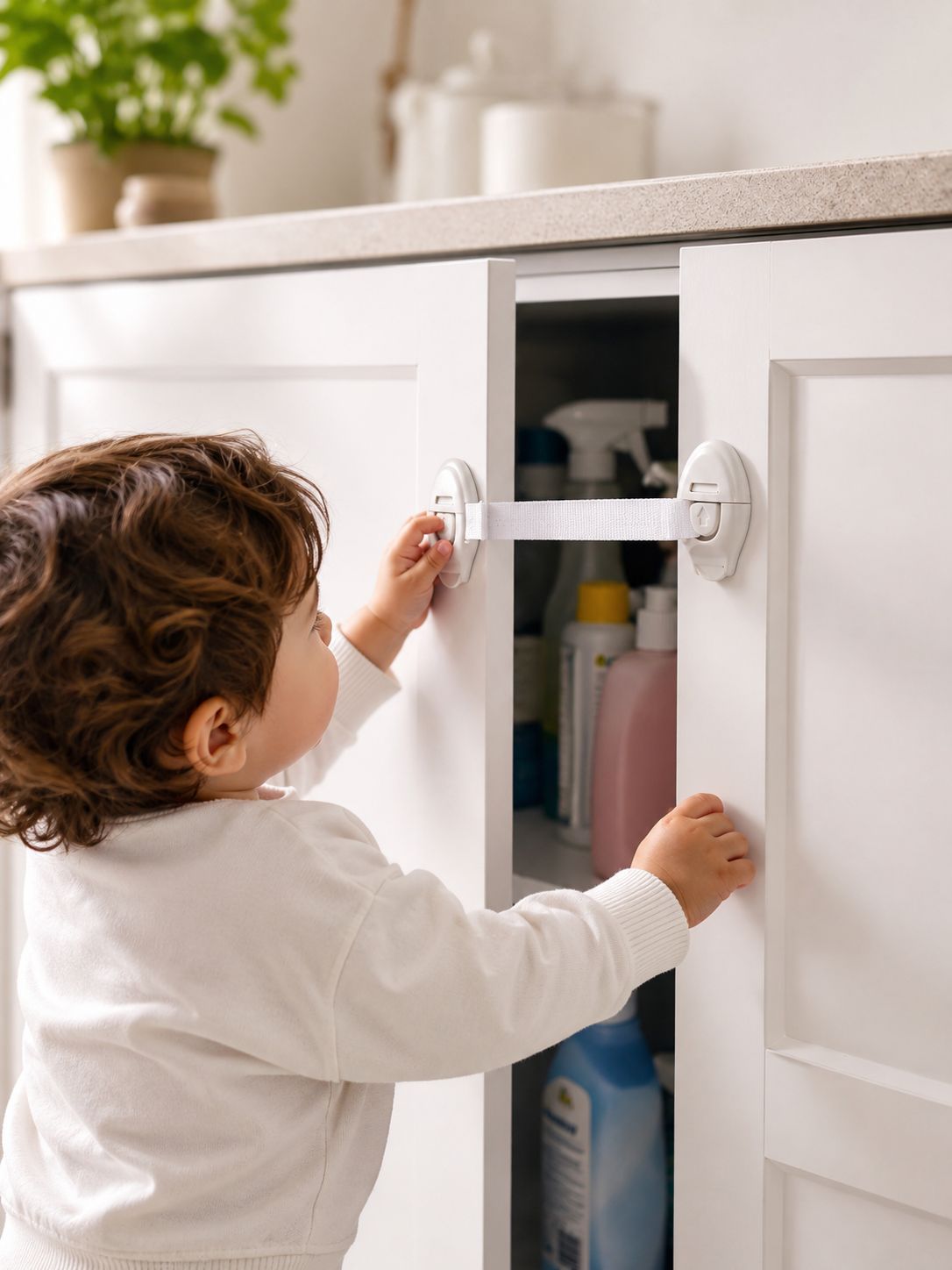 2 Adet Güçlü Yapışkanlı Çocuk Güvenlik Kilidi - Bayi Depom 2 Adet Güçlü Yapışkanlı Çocuk Güvenlik Kilidi - Bayi Depom