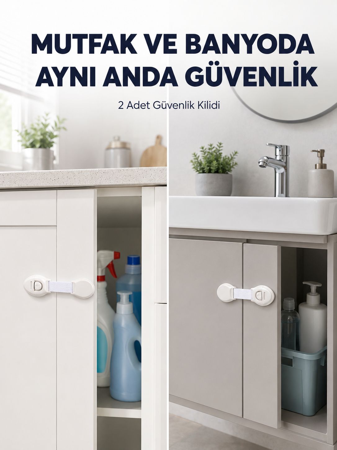 2'li Dolap ve Çekmece Güvenlik Kilidi Seti - Bayi Depom 2'li Dolap ve Çekmece Güvenlik Kilidi Seti - Bayi Depom