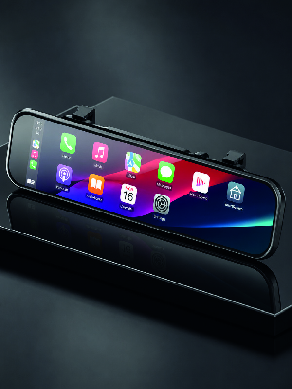 Ayna Carplay Araç İçi 9.66 İnç IPS Ekran Geri Görüş Kamerası Destekli - Bayi Depom