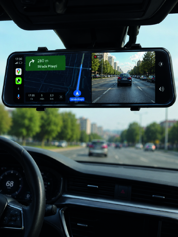 Ayna Carplay Dokunmatik Araç Multimedya Ekranı Ön Arka Kameralı - Bayi Depom