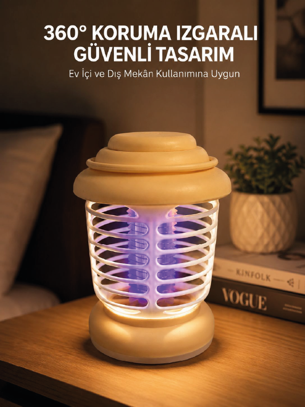 360° Koruma Izgaralı LED Sinek Kovucu Aydınlatma Lambası - Bayi Depom 360° Koruma Izgaralı LED Sinek Kovucu Aydınlatma Lambası - Bayi Depom