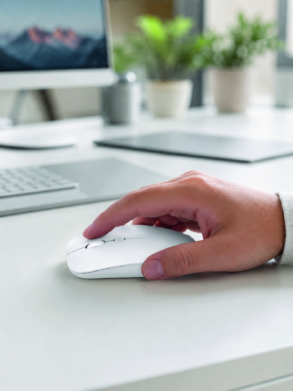 5000 DPI Bluetooth Kablosuz Mouse Hafif Ergonomik Sessiz Wireless Fare - Bayi Depom