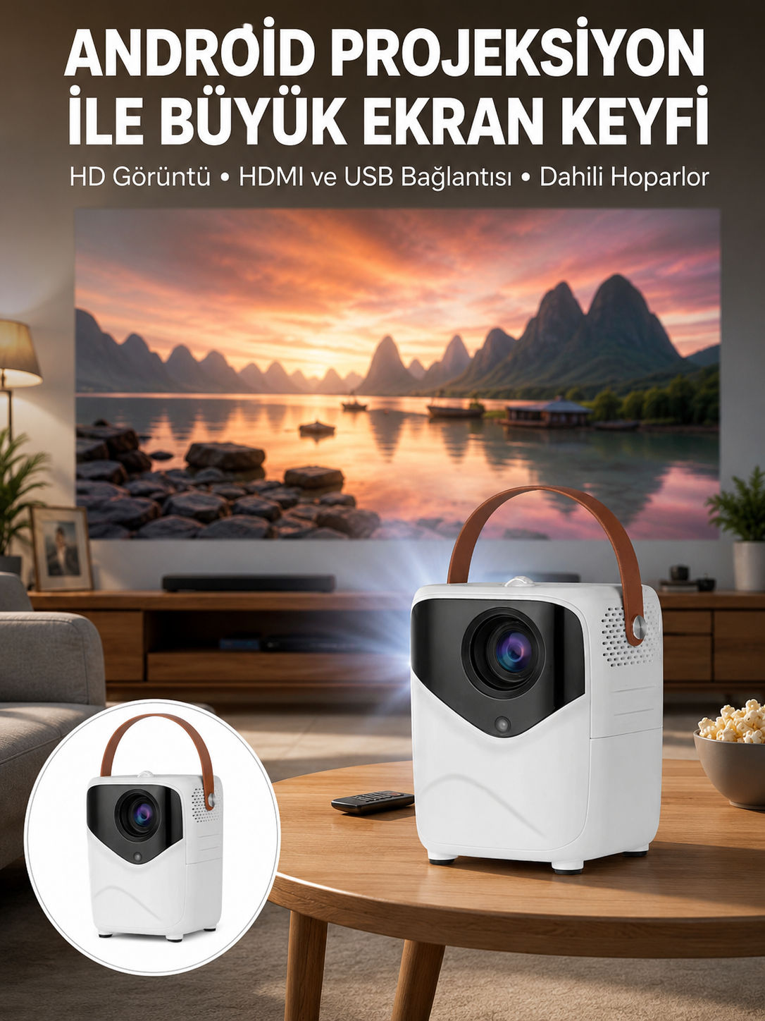 HD Ayaklı Portatif Projeksiyon Cihazı Bluetooth Wifi Akıllı Android İşlemcili Yeni Nesil - Bayi Depom HD Ayaklı Portatif Projeksiyon Cihazı Bluetooth Wifi Akıllı Android İşlemcili Yeni Nesil - Bayi Depom