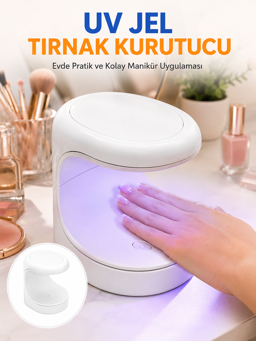 Kalıcı Oje Kurutucu Mini UV Işınlı Taşınabilir Hızlı ve Pratik Oje Kurutucu Yeni Nesil - Bayi Depom Kalıcı Oje Kurutucu Mini UV Işınlı Taşınabilir Hızlı ve Pratik Oje Kurutucu Yeni Nesil - Bayi Depom