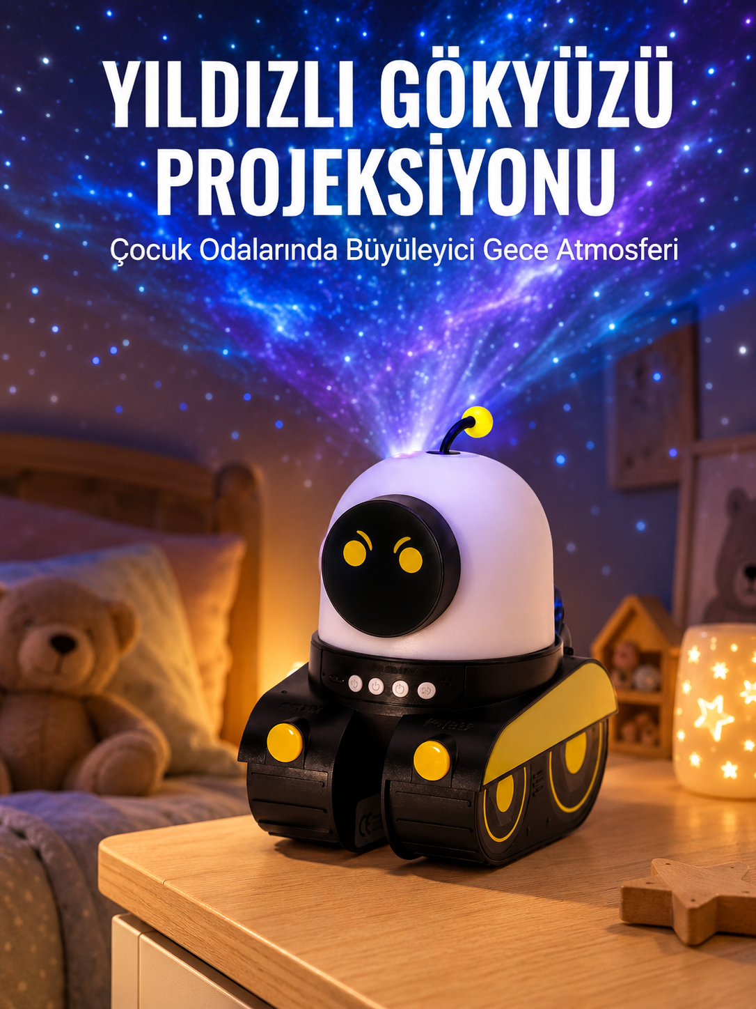 Bluetooth Bağlantılı Yüksek Çözünürlüklü Galaksi Projektör Yeni Nesil - Bayi Depom Bluetooth Bağlantılı Yüksek Çözünürlüklü Galaksi Projektör Yeni Nesil - Bayi Depom