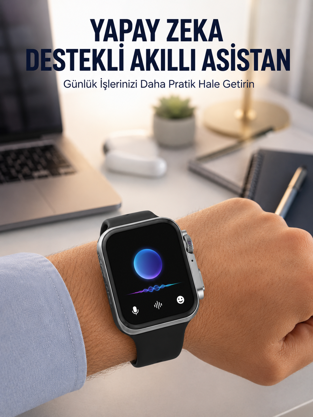 AMOLED Ekranlı Akıllı Saat Sesli Görüşme GPS Nabız ve Uyku Takibi Yeni Nesil - Bayi Depom AMOLED Ekranlı Akıllı Saat Sesli Görüşme GPS Nabız ve Uyku Takibi Yeni Nesil - Bayi Depom