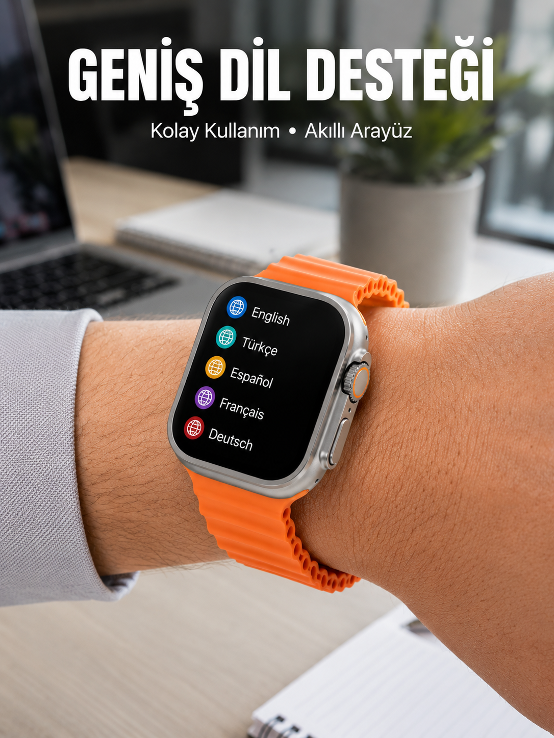 Android ve İOS Uyumlu Uyku ve Sağlık Takibi Yapabilen 3 Kordonlu Akıllı Saat - Bayi Depom Android ve İOS Uyumlu Uyku ve Sağlık Takibi Yapabilen 3 Kordonlu Akıllı Saat - Bayi Depom