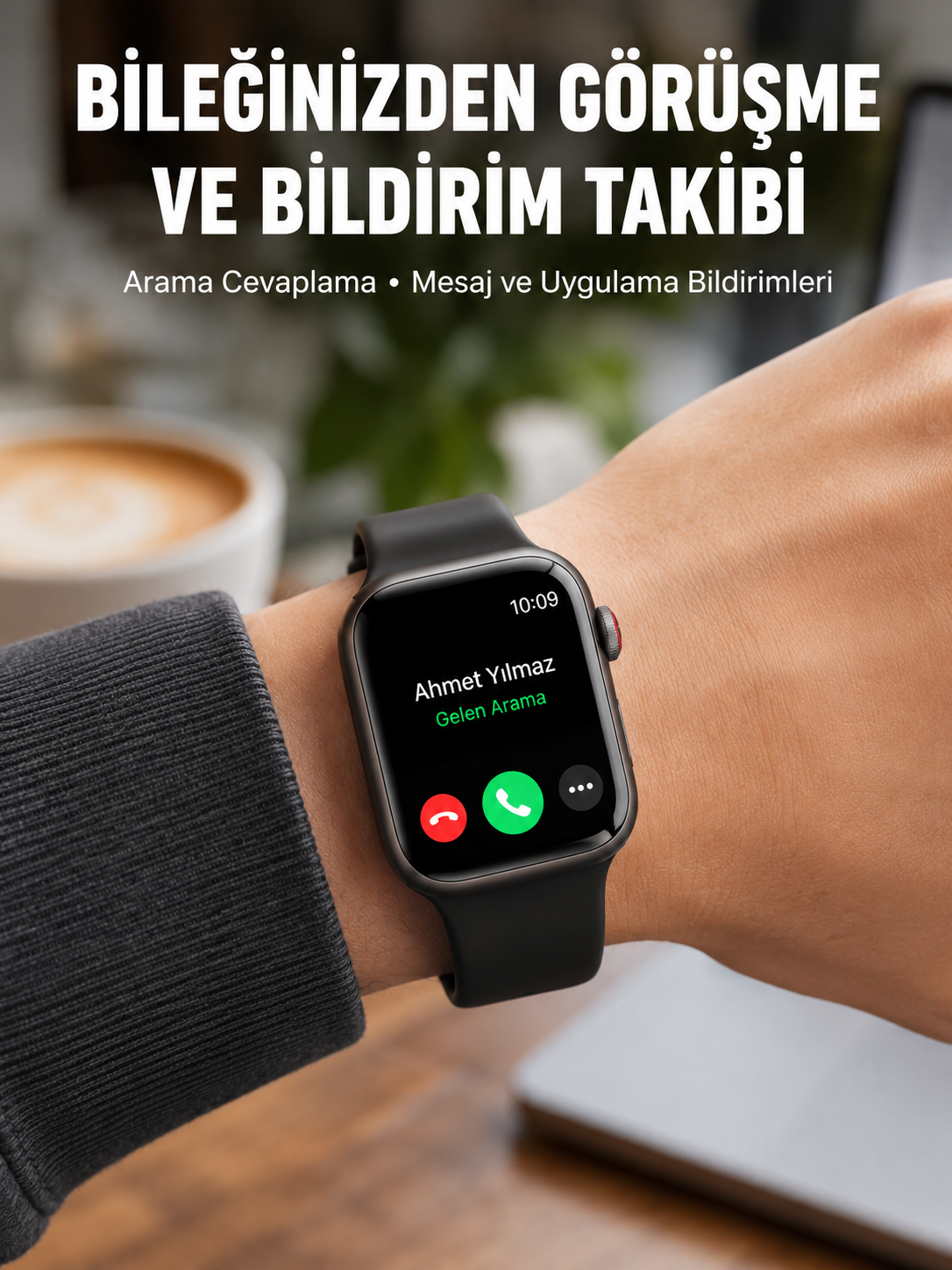 Arama Cevaplayabilen Akıllı Saat Bluetooth Bağlantılı Sosyal Medya Girişli Yeni Nesil - Bayi Depom Arama Cevaplayabilen Akıllı Saat Bluetooth Bağlantılı Sosyal Medya Girişli Yeni Nesil - Bayi Depom
